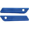 Arlen Ness #03-604 - Saddlebag Latch Covers - Blue