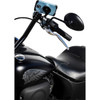 Klock Werks #KWD-04-0384 - iOmount™ for Indian - Left Perch Mount - Black - Touring