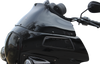 Klock Werks #KWW-02-0501 - Flare Windshield - 9" - Black - FXRP