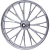 RC Components #213HD031A21117C - Wheel - Dynasty - Front - Dual Disc/with ABS - Chrome - 21x3.5 - FLH