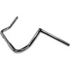 LA Choppers #LA-7361-10 - 1-1/4" Twin Peaks Touring Handlebar - 10" - Chrome