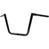 LA Choppers #LA-7312-63B - 1-1/4" Hefty Twin Peaks Handlebar - 13" - Black