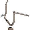 LA Choppers #LA-7364-12 - 1-1/2" Grande Twin Peaks Touring Handlebar - 12" - Chrome