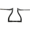 LA Choppers #LA-7316-12B - Hammerhead Handlebar - 12" - Black