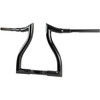LA Choppers #LA-7316-12B - Hammerhead Handlebar - 12" - Black