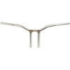LA Choppers #LA-7337-10SS - Kage Fighter Welded Straight-Riser Handlebar - One Piece - 10" - Stainless Steel