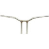 LA Choppers #LA-7337-12SS - Kage Fighter Welded Straight-Riser Handlebar - One Piece - 12" - Stainless Steel