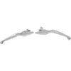 Drag Specialties - Slotted Wide Blade Lever Set - Chrome