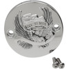 Drag Specialties - Points Cover - Chrome/Black - M8