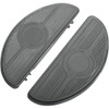 Drag Specialties - Half-Moon Floorboard - w/o Vibration Inserts - Black - FL