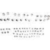 Drag Specialties - Bolt Cover Kit - Standard/Engine - Chrome - '06-'17 Dyna