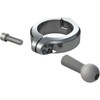 Ciro #50134 - Aluminum Clamp Kit - Ball Mount - 1-1/2" Handlebars - Chrome