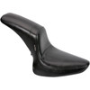 LE Pera #LX-540S - Daytona Sport Seat - Smooth - Black - Softail '00-'17
