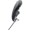Mustang #79590 - Removable Driver Backrest - Black - Studded - FL '08-'25