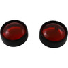 Custom Dynamics #PB-B-BEZ-BR - Bullet Signal Lenses - Black/Red
