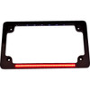 Custom Dynamics #TF02-B - Dual License Plate Frame - Black