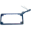 Custom Dynamics #LPF-HRZ-C-LP - LED License Plate Frame - Chrome