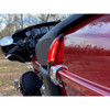 Custom Dynamics #CD-TPBR-14-RB - Sequential Tour Pak Seat Back Rest LED Lights - Black/Red - FLH