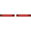 Custom Dynamics #PB-SB-HD-CR - Saddlebag Lights - Chrome/Red