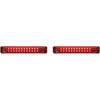 Custom Dynamics #PB-SB-BCM-CR - Saddlebag Lights - BCM - Chrome/Red
