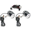 Custom Dynamics #PB-FOG-HD-C - Fog Light - Chrome - Clear Lens