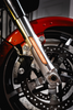 Custom Dynamics #CD-FORK-BCM-AC - LED Fork Light - Amber - Chrome