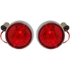 Custom Dynamics #PB-BB-RR-1157CR - Bullet Turn Signal - 1157 - Chrome - Red Lens