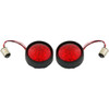 Custom Dynamics #PB-BB-RR-1157BR - Bullet Turn Signal - 1157 - Gloss Black - Red Lens