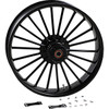 RC Components #0321350-126B - Wheel - Illusion - Front - Dual Disc/without ABS - Black - 21x3.5