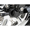 Drag Specialties - Axle Caps - Rear - Black - Pair