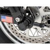 Drag Specialties - Axle Caps - Rear - Black - Pair