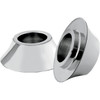 RC Components #HD-SPCR-1C - Spacers - Front/Axle - Tapered - Chrome - Pair - '00-'07 Touring