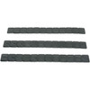 K&L Supply #32-2428 - Wheel Weights - Rectangle - Adhesive Stick-On - Black - 36 Pack