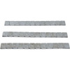 K&L Supply #32-2434 - Wheel Weights - Rectangle - Adhesive Stick-On - Chrome - 36 Pack
