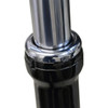 LA Choppers #LA-7503-39 - Fork Boot Cover - 39 mm - Chrome