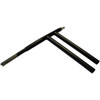 Drag Specialties - 1-1/4" Buffalo T-Bar - 14" - Flat Black