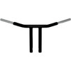 Wild 1 #WO563B - 1-1/4" Chubby® Drag Handlebar - Psycho - 10" Rise - TBW - Black