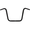 Drag Specialties - 1" Touring Handlebar - Ape Hanger - 12" - TBW - Black