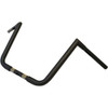 LA Choppers #LA-7360-13M - 1-1/4" Twin Peaks Big Twin Handlebar - 13" - Flat Black