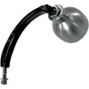 Joker Machine #03-021L - Mirror - Beer Schooner - Side View - Round - Black/Silver - Left