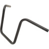 Drag Specialties - 1" Handlebar - Wide Ape - 12" - TBW - Flat Black