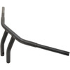 Drag Specialties - 1-1/4" Buffalo T-Bar - 8" - TBW - Flat Black