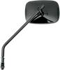 Drag Specialties Mirror - Die-Cast - Side View - Long - Black - Left/Right