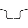 FAT Baggers INC. #903010-B - 1-1/4" EZ Install Round Top Handlebar - 10" - Black