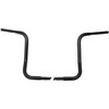 FAT Baggers INC. #903014-B - 1-1/4" EZ Install Round Top Handlebar - 14" - Black