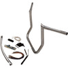 FAT Baggers INC. #909114 - 1-1/4" EZ Install Pointed Top Handlebar Kit - 14" - Chrome
