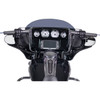 FAT Baggers INC. #909116 - 1-1/4" EZ Install Pointed Top Handlebar Kit - 16" - Chrome