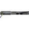 FAT Baggers INC. #909116-B - 1-1/4" EZ Install Pointed Top Handlebar Kit - 16" - Black