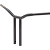 LA Choppers #LA-7337-16B - Kage Fighter Welded Straight-Riser Handlebar - One Piece - 16" - Black