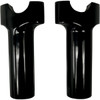 Drag Specialties - Buffalo Billet Aluminum Handlebar Risers - 4" - Black
